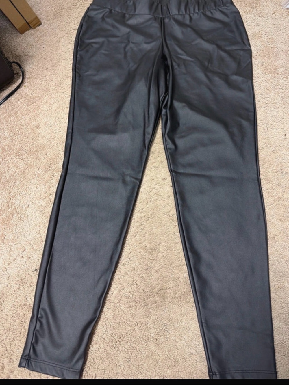 Torrid Faux Leather Leggings - Black